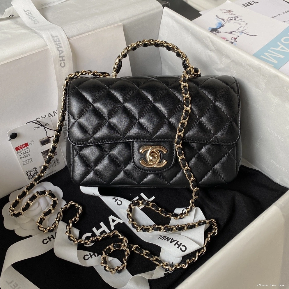 HyperPeter CHANEL WITH FLAP HANDLE-18CM TOP BAG 0709